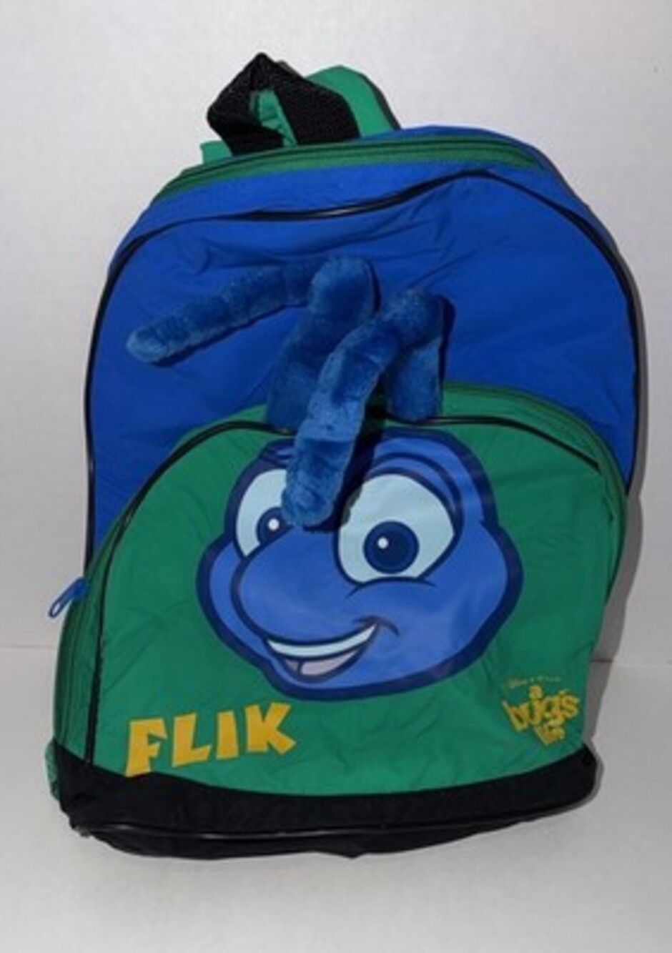 Vintage A Bugs Life Flik Backpack With Antenna